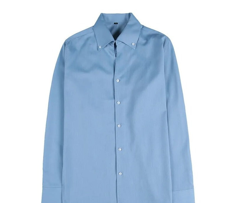 Heren Slim-fit Overhemd Tijdloos Elegant