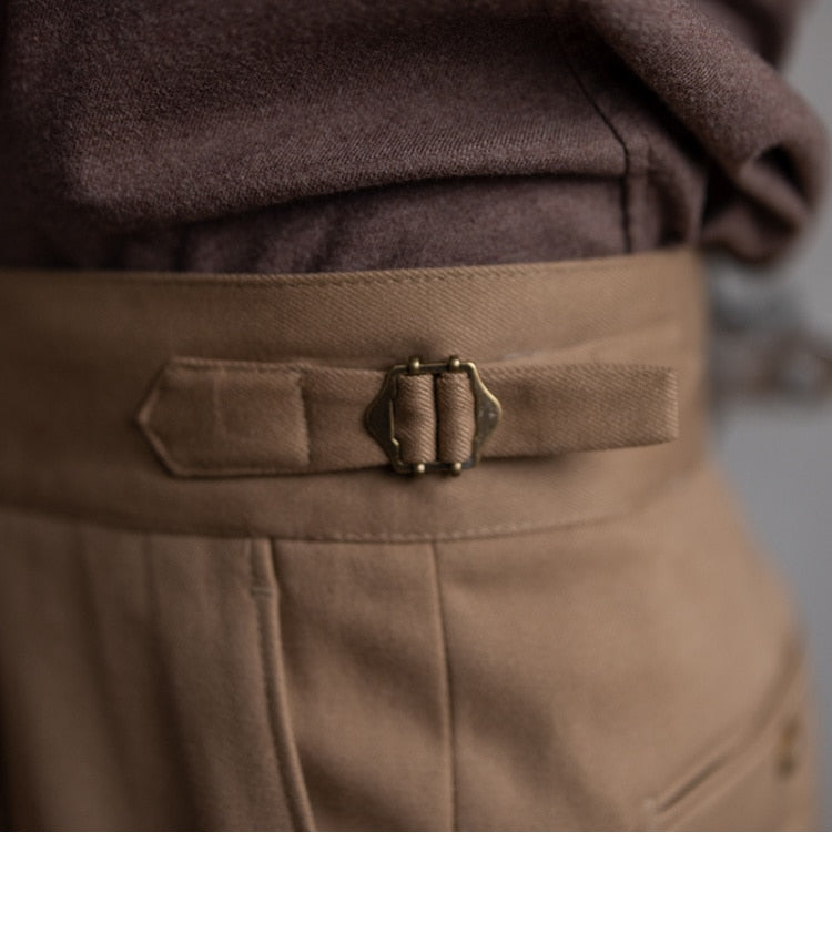 Heren Zakelijke Broek Slim Fit