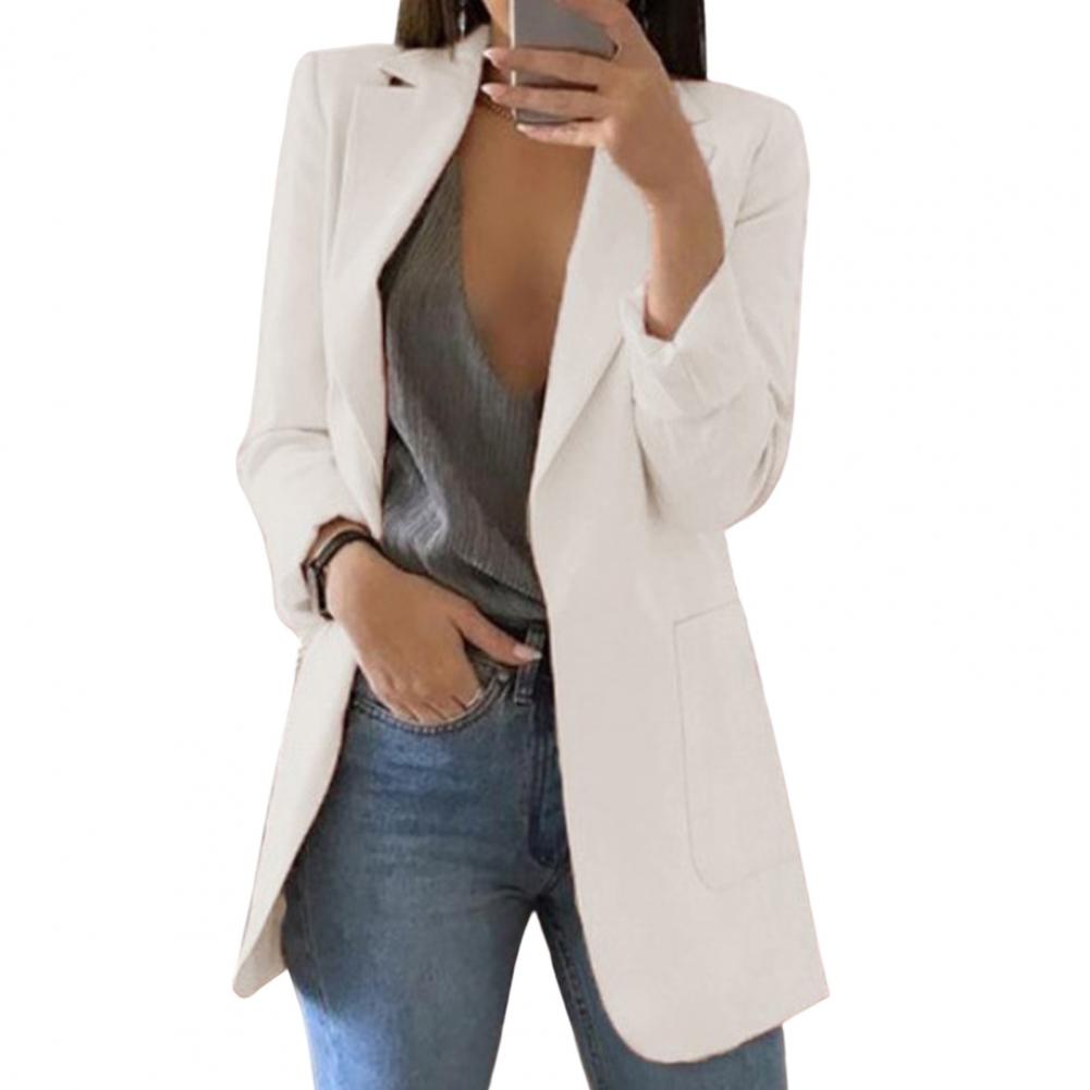 Dames blazer met elegante pasvorm