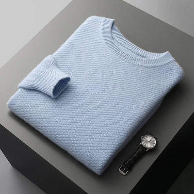 Heren wollen crew neck premium kwaliteit