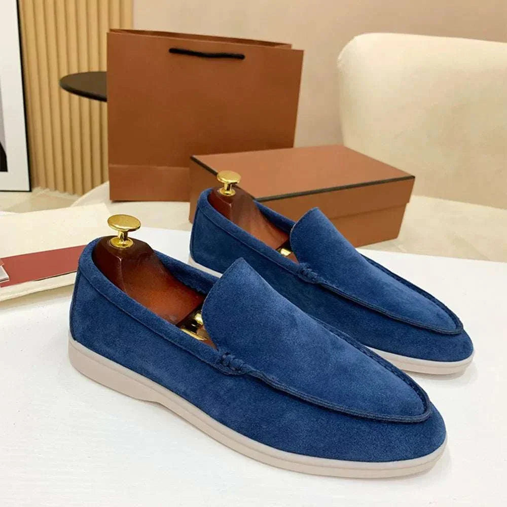 Heren Loafers Elegant Suède