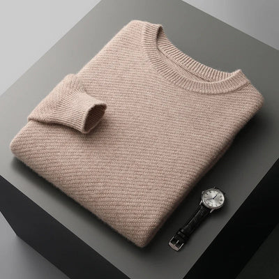 Heren wollen crew neck premium kwaliteit