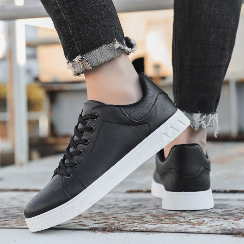 Herenleren Schoenen Met Tijdloos Ontwerp
