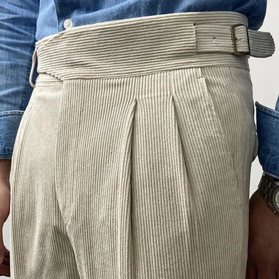 Heren Corduroy Broek Elegant
