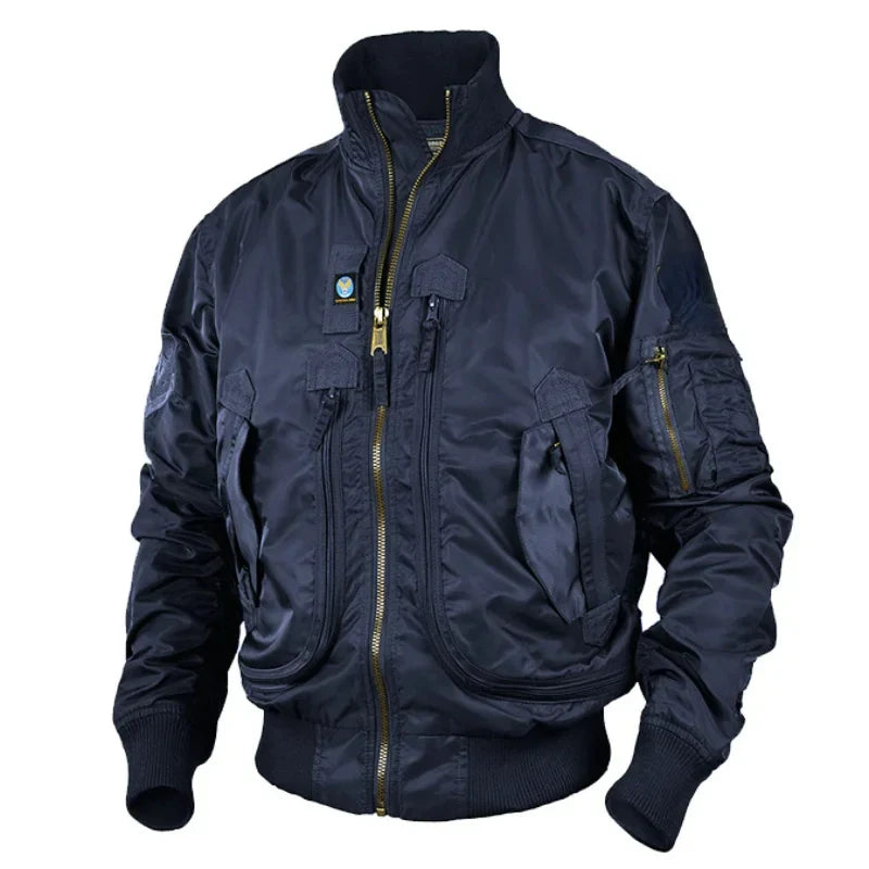 Heren MA-1 Tactical Jacket Functioneel Veelzijdig