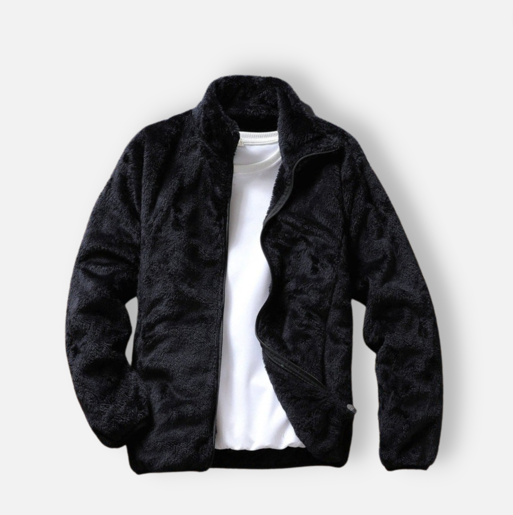 Heren Velvet Jas Casual Fit