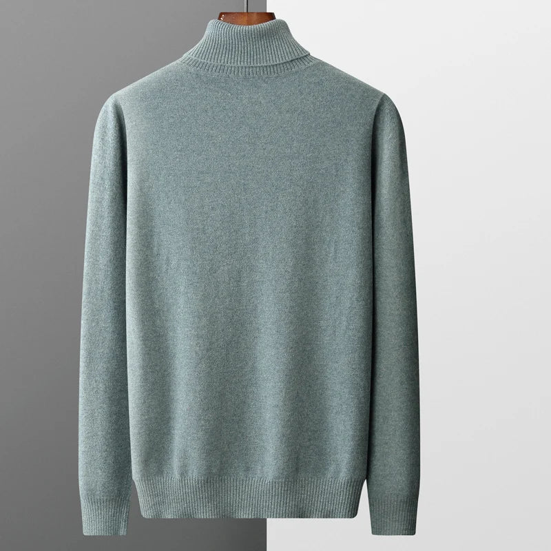 Heren wollen turtleneck premium kwaliteit