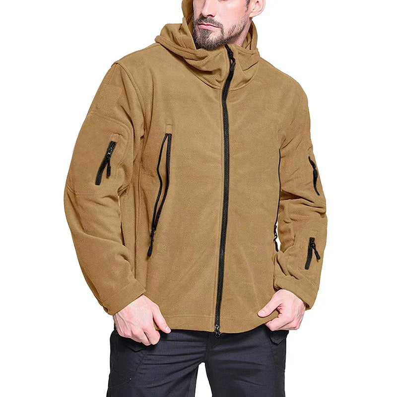 Heren Fleecejack met Tactisch Design