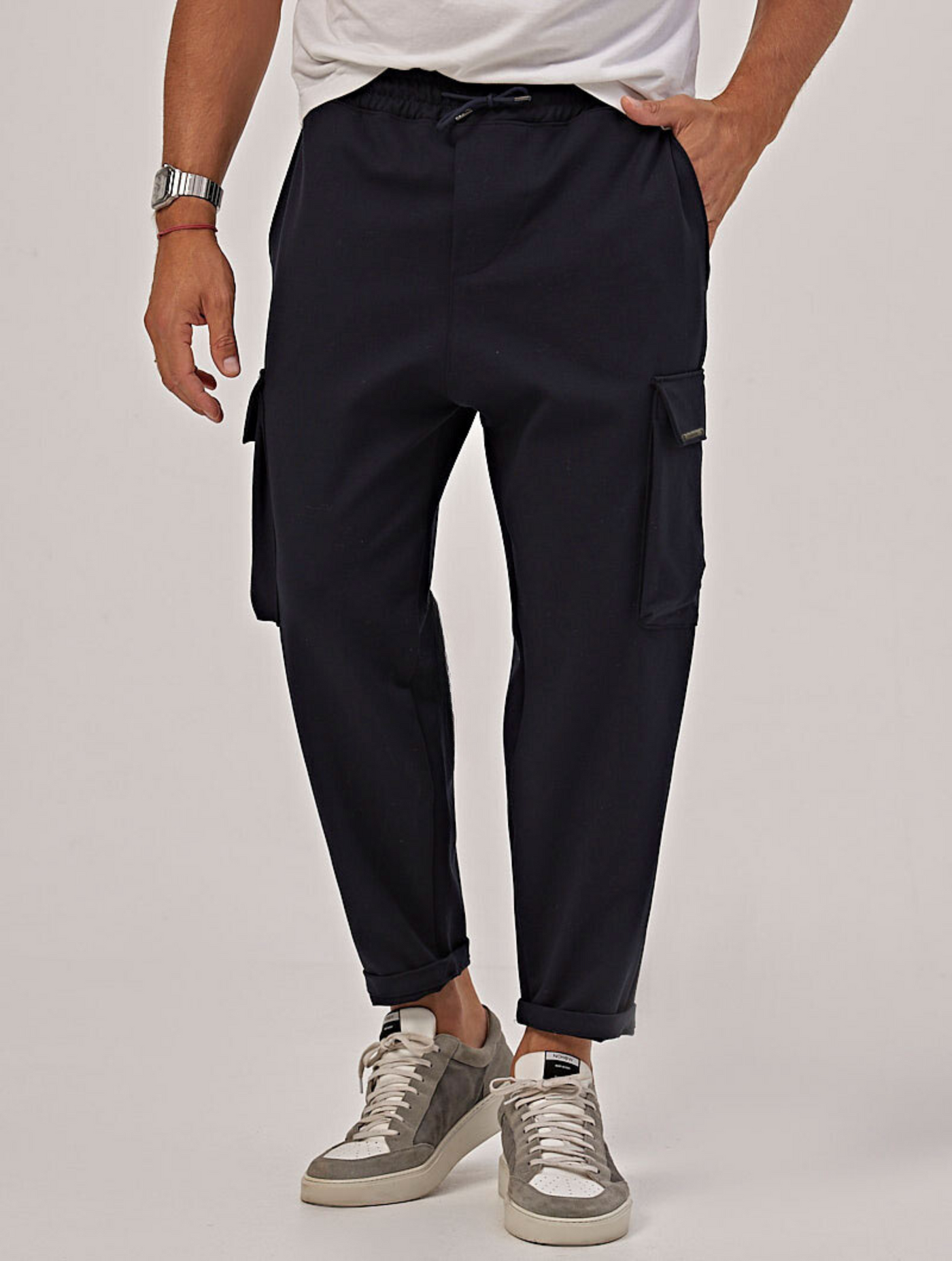 Heren Sportieve Broek Met Elastische Taille