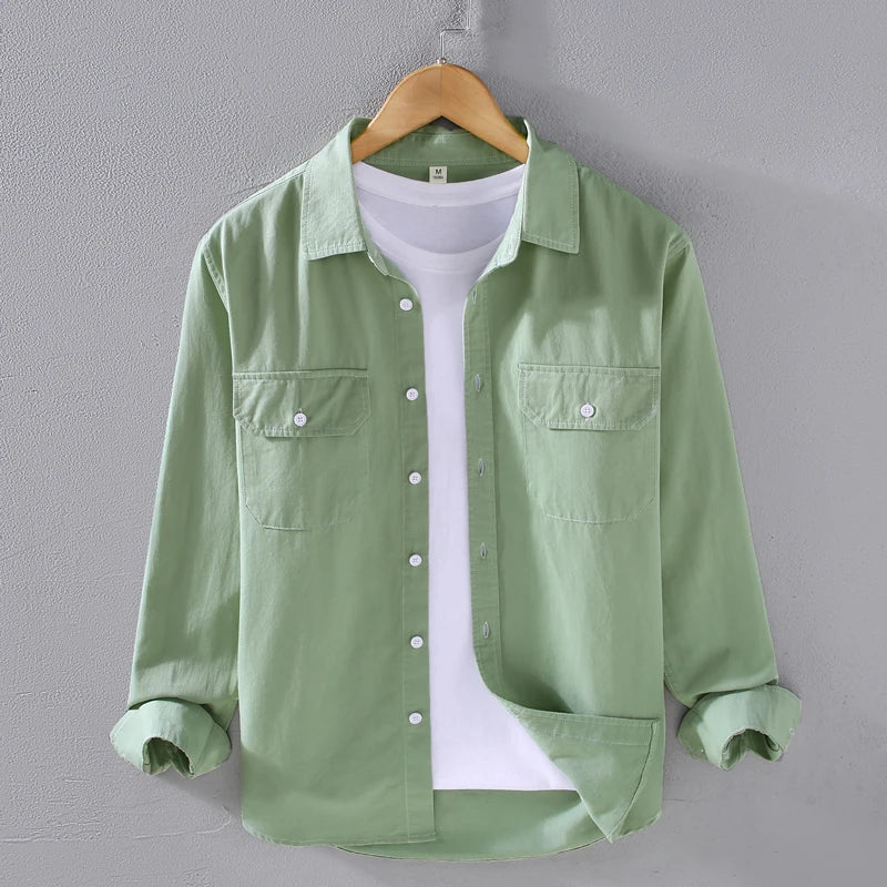 Heren Lange Mouwen Casual Jas