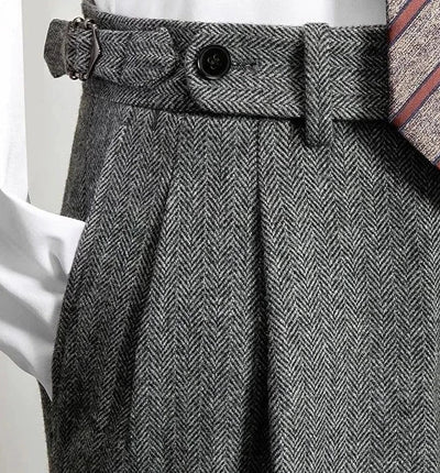 Heren Elegante Broek met Tijdloze Stijl