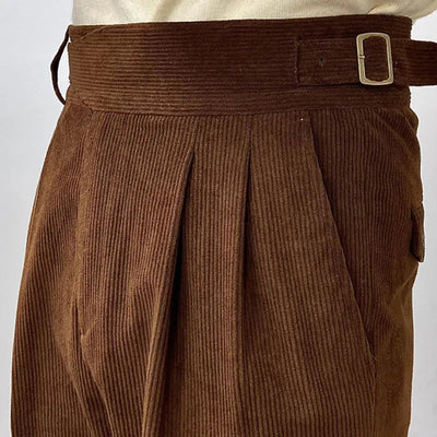Heren Corduroy Broek Elegant