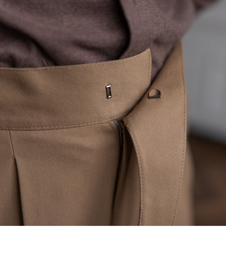 Heren Zakelijke Broek Slim Fit