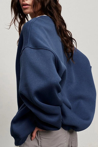 Dames Oversized Trui met Moderne Touch