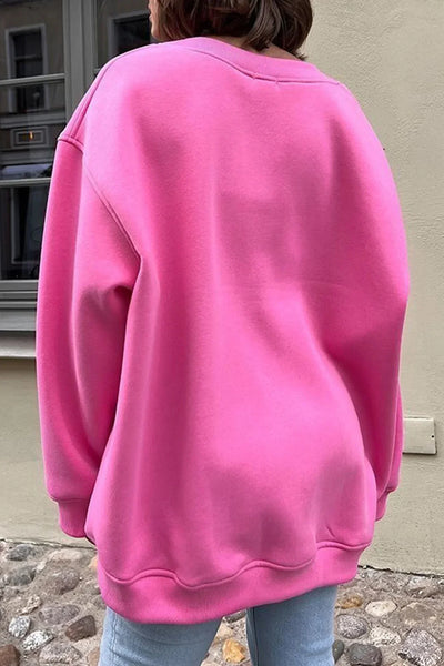 Dames Oversized Trui met Moderne Touch