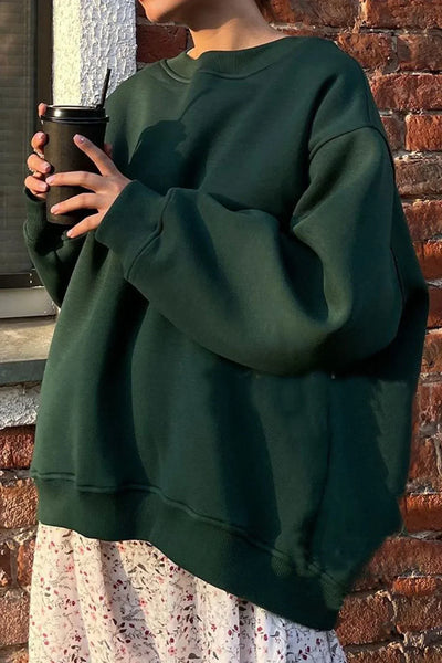 Dames Oversized Trui met Moderne Touch