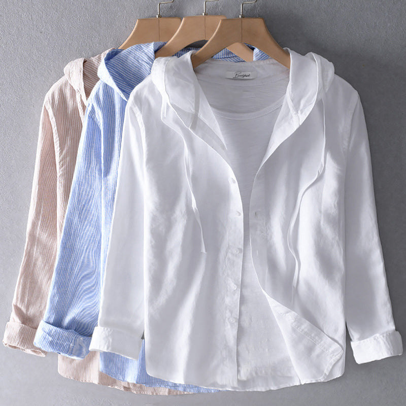 Dames blouse klassiek katoenmix