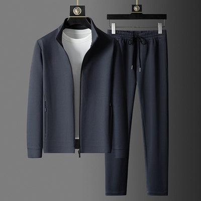 Heren tracksuit set met zip jacket