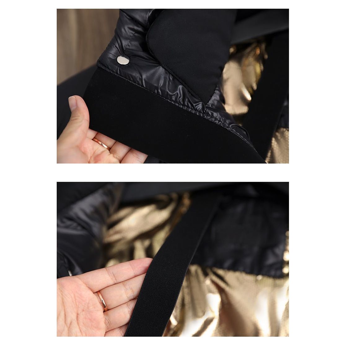 Dames down winter jacket waterproof