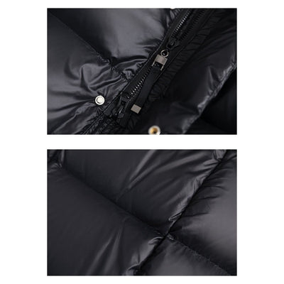 Dames down winter jacket waterproof