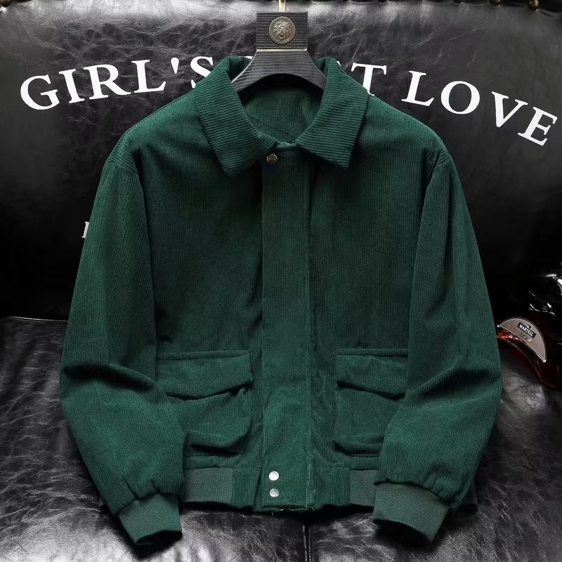 Heren Corduroy Casual Jas
