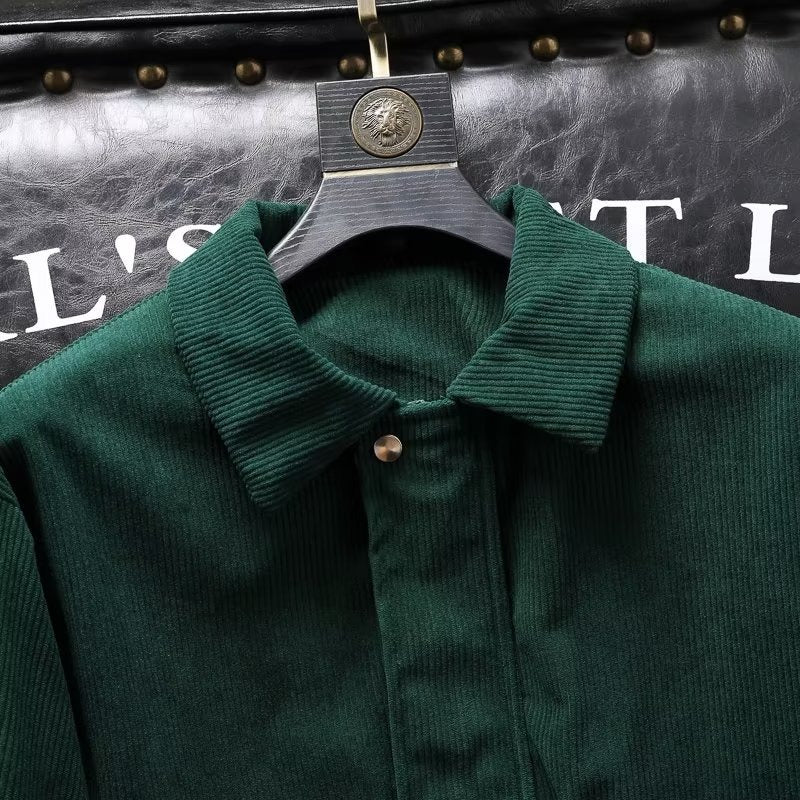 Heren Corduroy Casual Jas