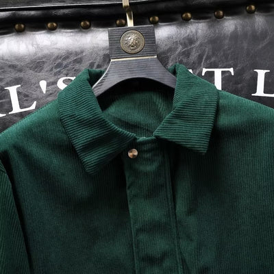 Heren Corduroy Casual Jas