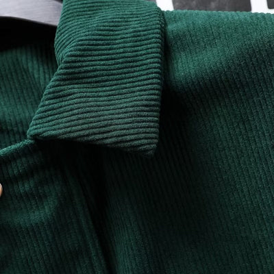 Heren Corduroy Casual Jas