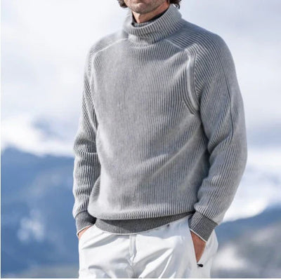 Heren turtleneck pullover kasjmier