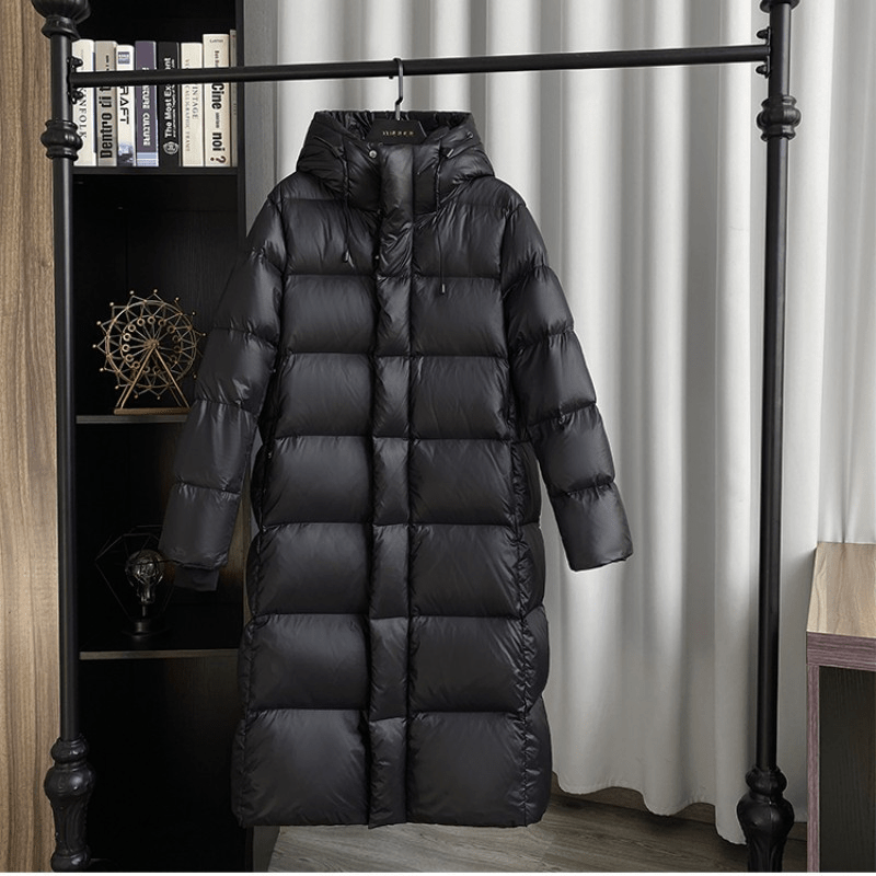 Dames down winter jacket waterproof