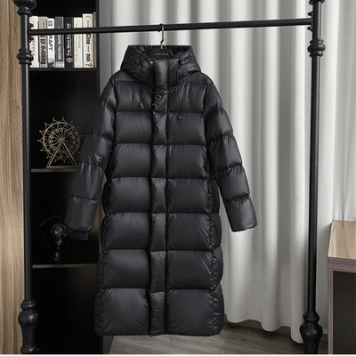Dames down winter jacket waterproof