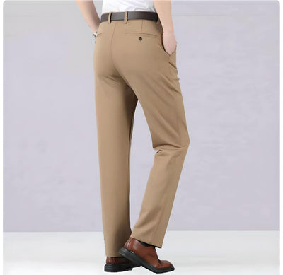 Heren stretchbroek slim fit comfortabel
