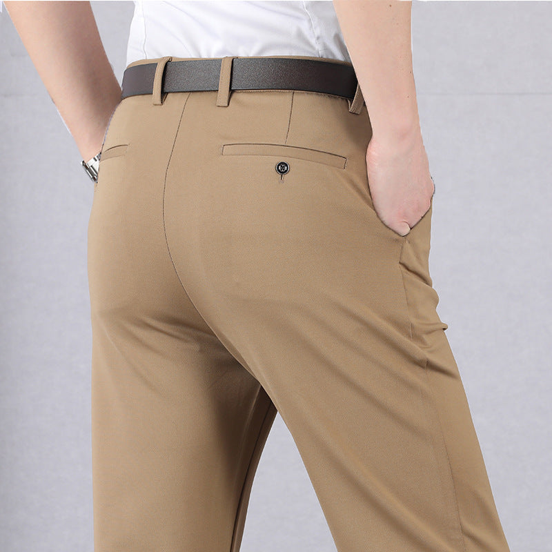 Heren stretchbroek slim fit comfortabel