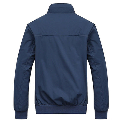 Heren bomberjack slim fit lichtgewicht