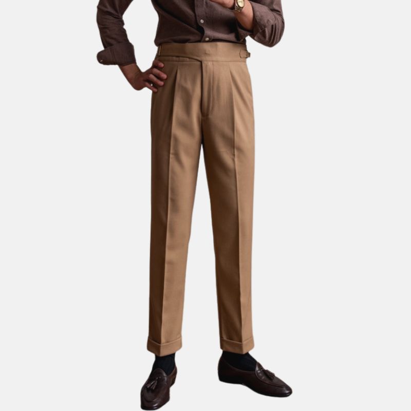 Heren Zakelijke Broek Slim Fit