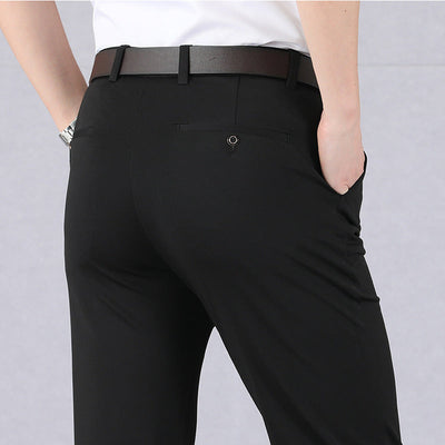 Heren stretchbroek slim fit comfortabel