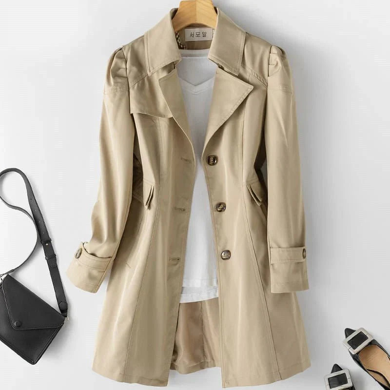 Dames Windjack Halflang Chic