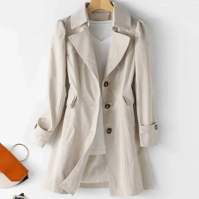 Dames Windjack Halflang Chic