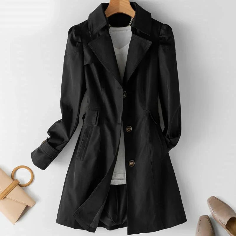 Dames Windjack Halflang Chic