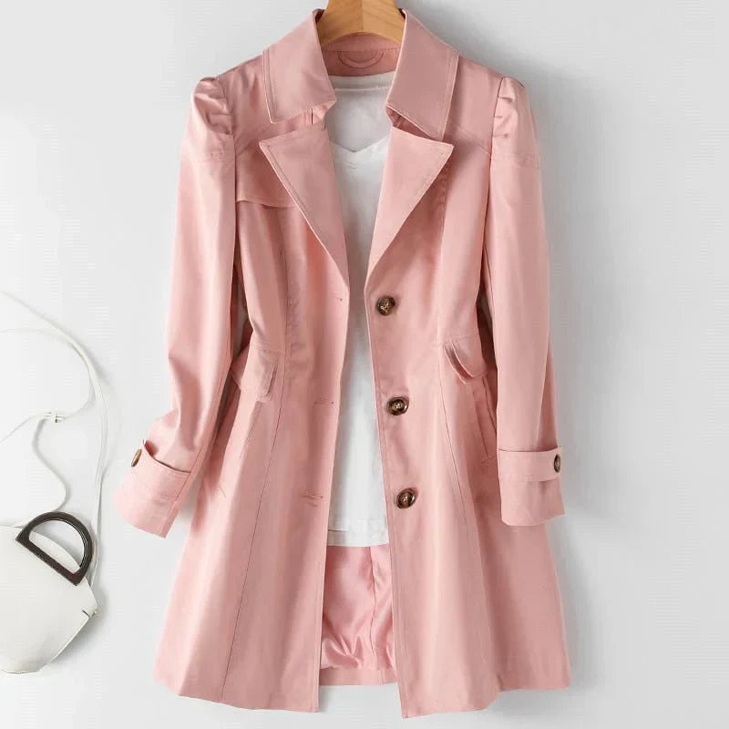 Dames Windjack Halflang Chic