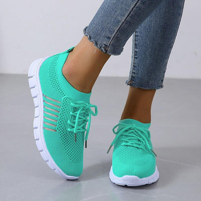 Dames orthopedische sneakers met comfortzool