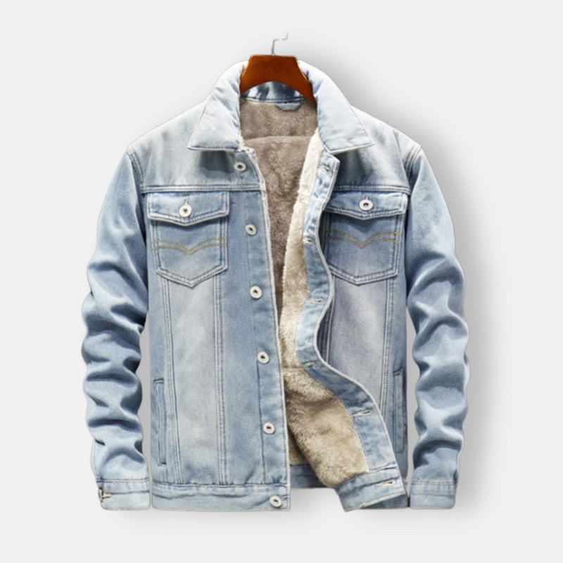 Heren Slim Fit Jas Met Stijlvolle Look