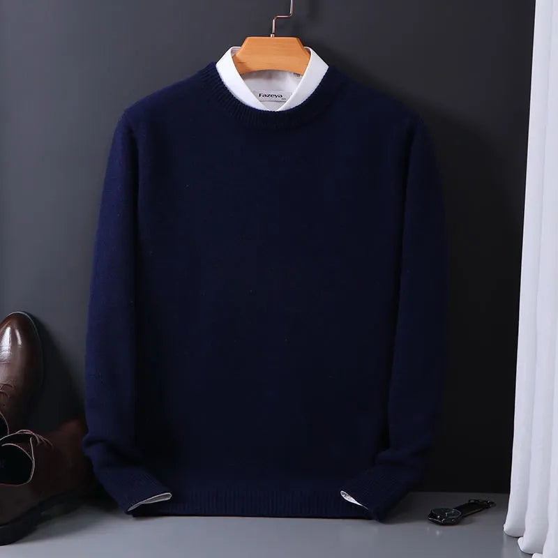 Heren pullover cashmere regular fit