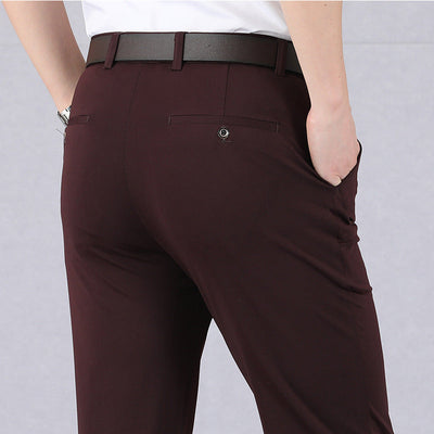 Heren stretchbroek slim fit comfortabel