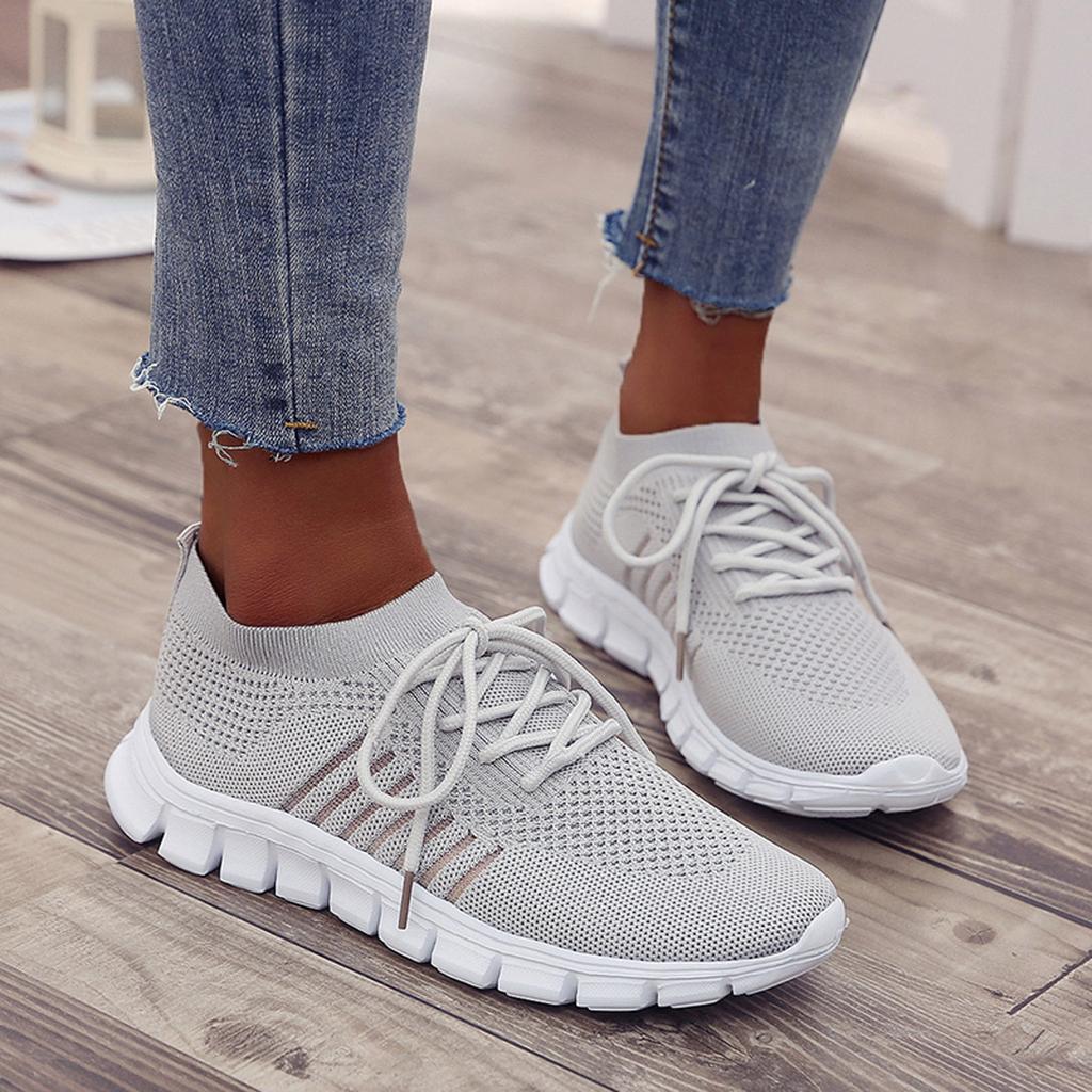 Dames orthopedische sneakers met comfortzool