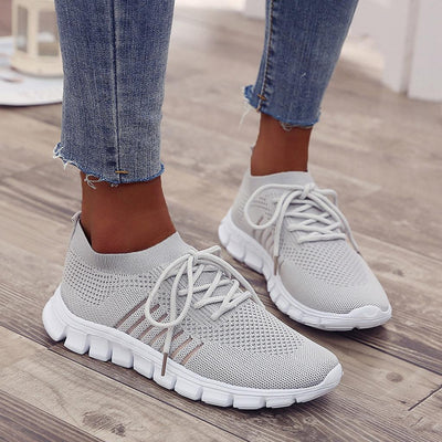 Dames orthopedische sneakers met comfortzool