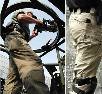 Heren outdoor broek waterdicht met cargozakken