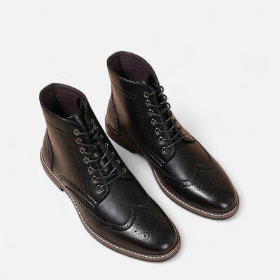 Heren Italiaanse leren boots premium