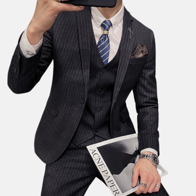Men's 3 Piece Suit in Britse Stijl