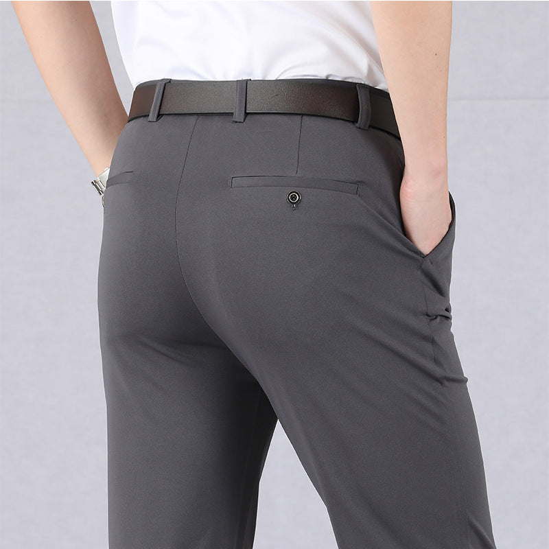 Heren stretchbroek slim fit comfortabel